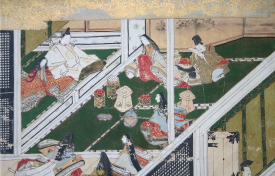H312 古画・宮中風俗図A（江戸時代）の詳細画像（2）